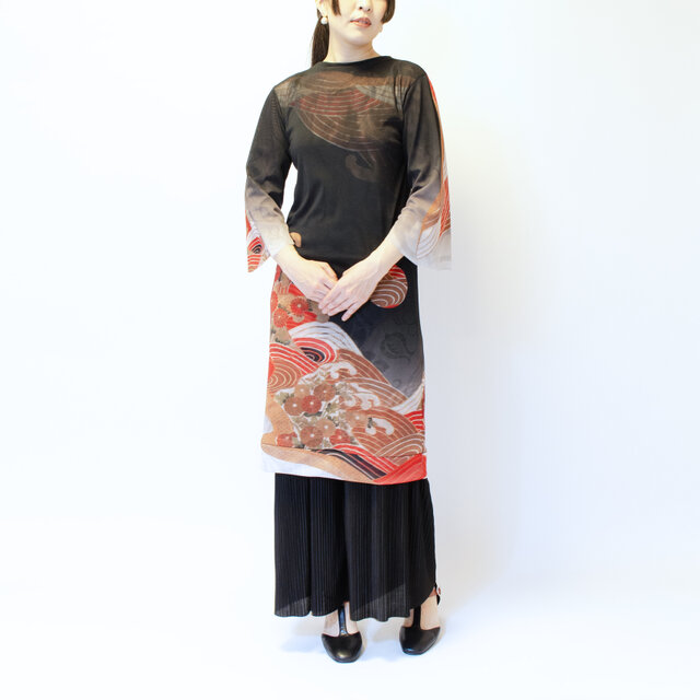 ハンドメイド作家 mifumi hibinoワンピース mifumi／hibinoワンピース