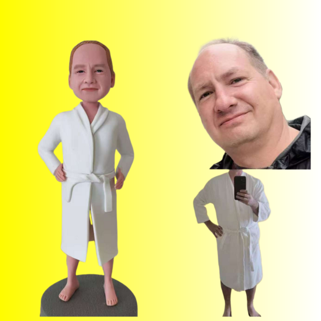 オーダーメイド 似顔絵 フィギュア 男性|写真 から フィギュア|自分の人形を作る|名入れギフト 上司 誕生日 退職