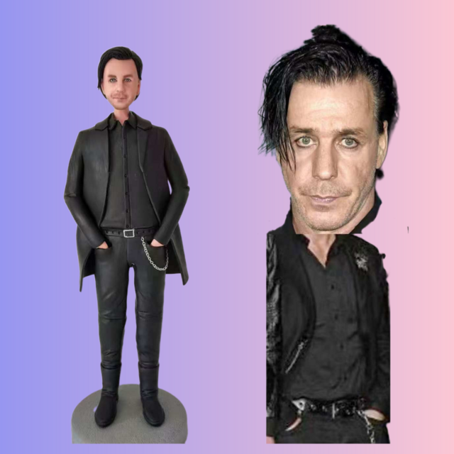 オーダーメイド 似顔絵 フィギュア 男性|写真 から フィギュア|自分の人形を作る|名入れギフト 上司 誕生日 退職