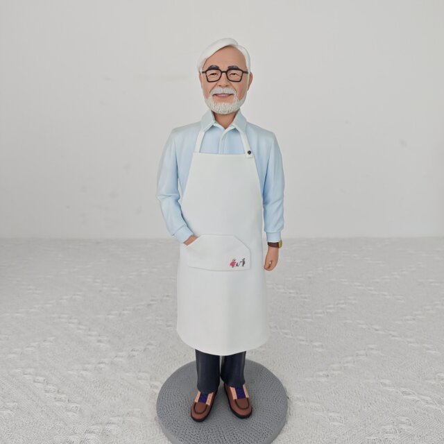 オーダーメイド 似顔絵 フィギュア 男性|写真 から フィギュア|自分の人形を作る|名入れギフト 上司 誕生日 退職