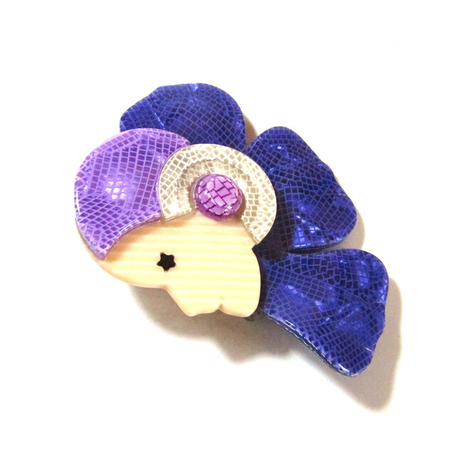 lea ファッション LEA STEIN PARIS りんごブローチ ハート ヴィンテージ