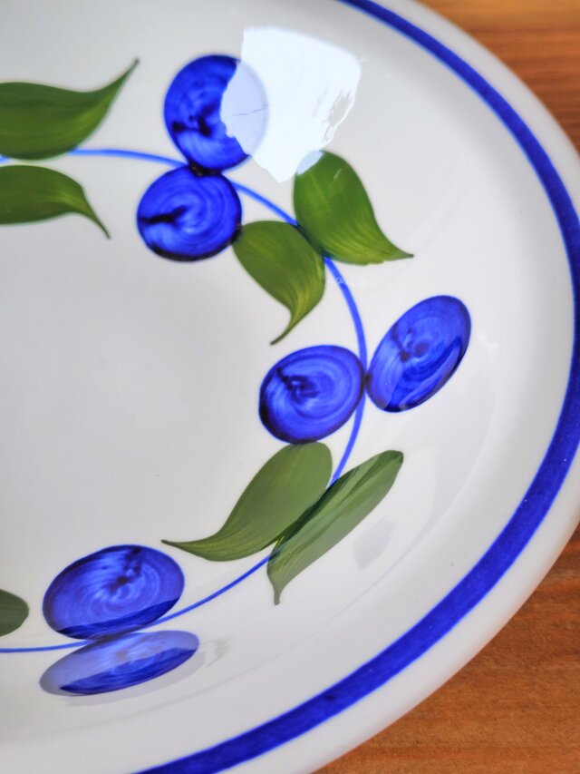 ロールストランド イレーネ 24cmプレート6枚 中古品 001〜004)北欧