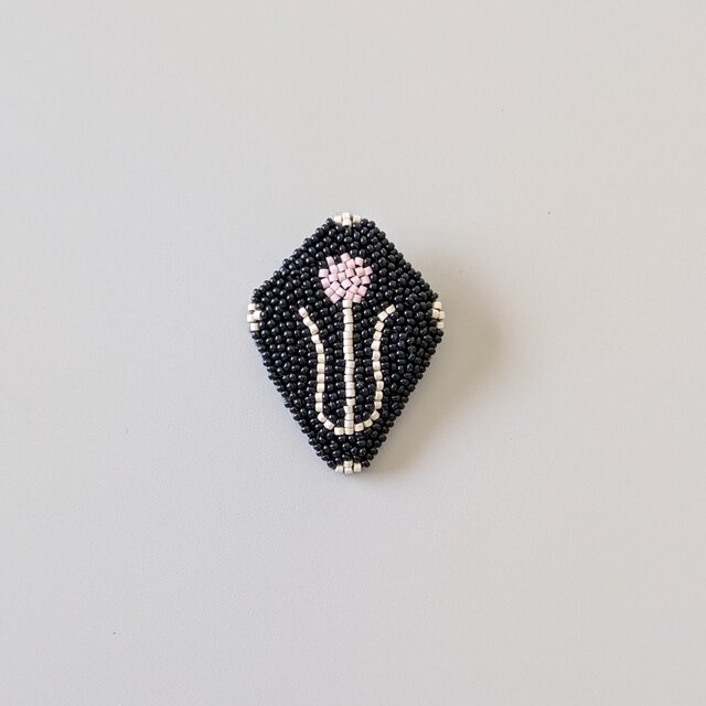 monolog アンティークフラワーブローチ A