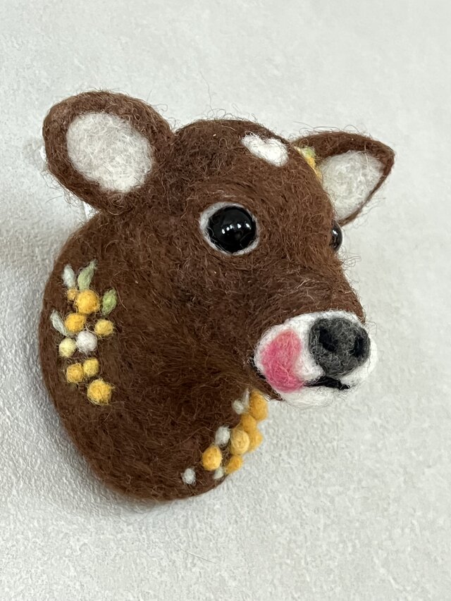 ジャージー牛の壁飾り