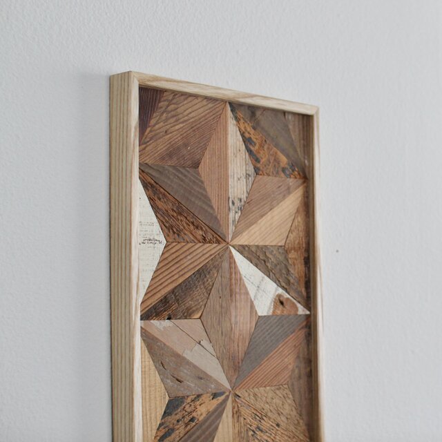 古材アートパネル E | iichi 日々の暮らしを心地よくするハンドメイド