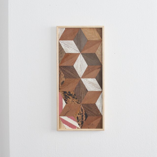 古材アートパネル F