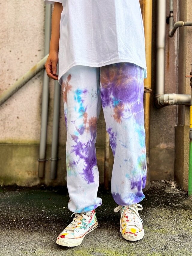 whimsy タイダイ柄 スウェットパンツ タイダイ スウェットパンツ Mサイズ