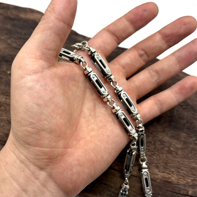 メンズ チェーンネックレス/シルバー925 つけっぱなし/シルバー