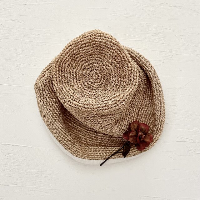 繊細な手染め『美しく咲いた薔薇』suMire-bouquet布花コサージュ