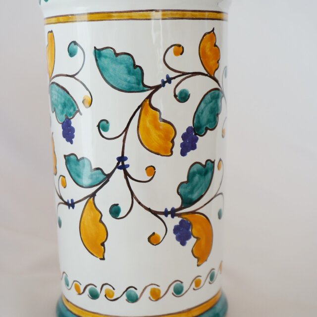キッチンツールスタンド CAN020 マヨリカ焼き イタリア陶器 花器