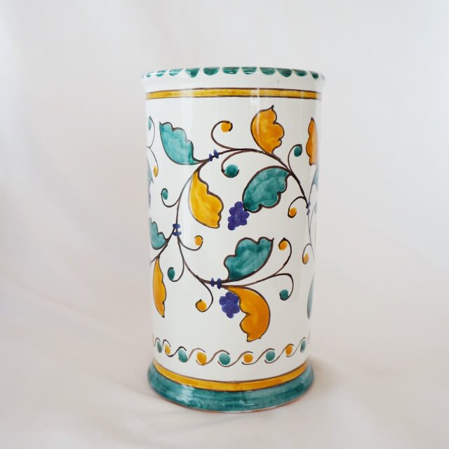 キッチンツールスタンド CAN020 マヨリカ焼き イタリア陶器 花器