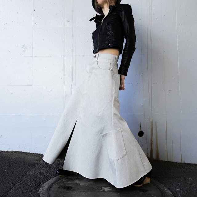 ジーニングベルスカート【 gri:n ai 】