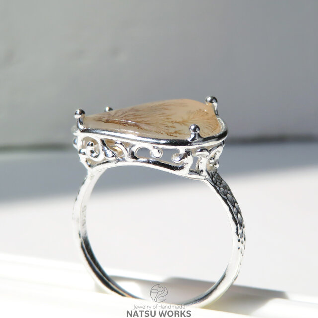 デンドリティックアゲート　リング デンドリティック アゲートリング / Dendritic Agate Ring 5b