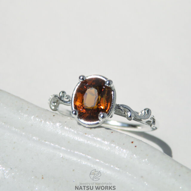 マリ ガーネット リング / Mali Garnet Ring | iichi 日々の暮らしを