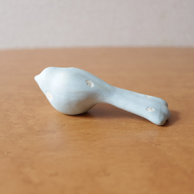 陶　彫刻 野鳥 ヒヨドリ 空シリーズ