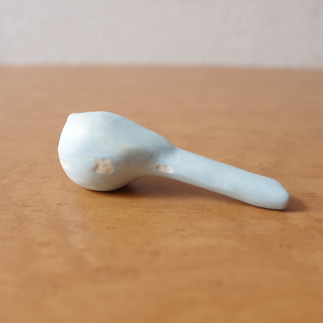 陶　彫刻 野鳥 シマエナガ 空シリーズ