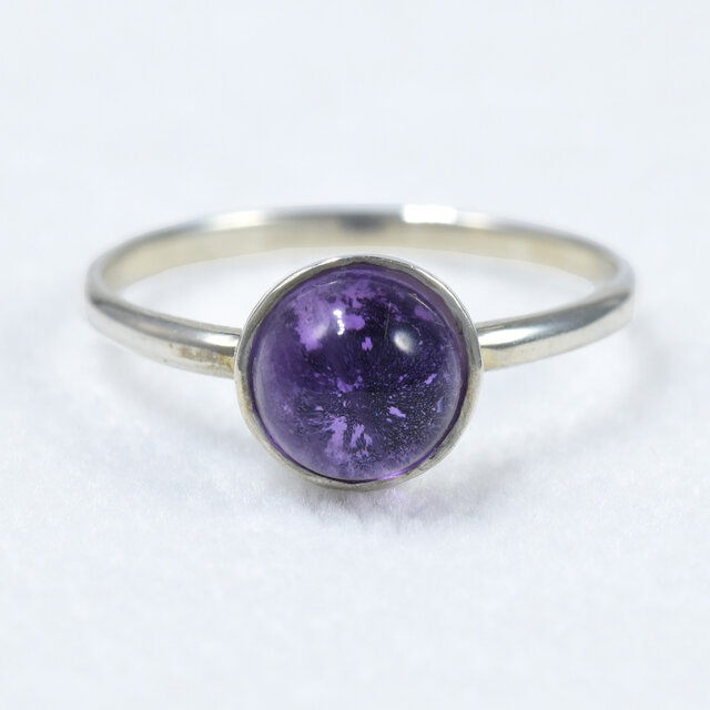 SV アメシスト リング シルバー CJ008CIBS