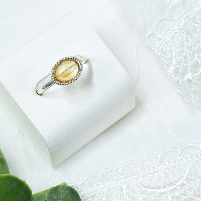 SV シトリン リング シルバー CJ010CIBS | iichi 日々の暮らしを