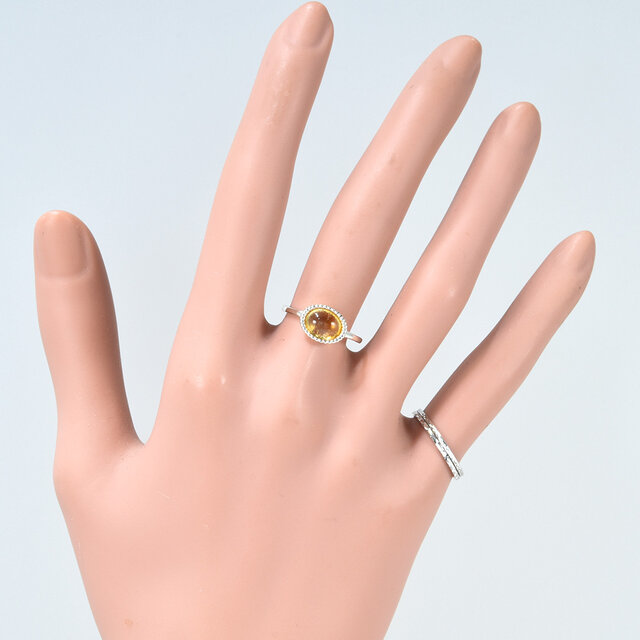 SV シトリン リング シルバー CJ010CIBS | iichi 日々の暮らしを