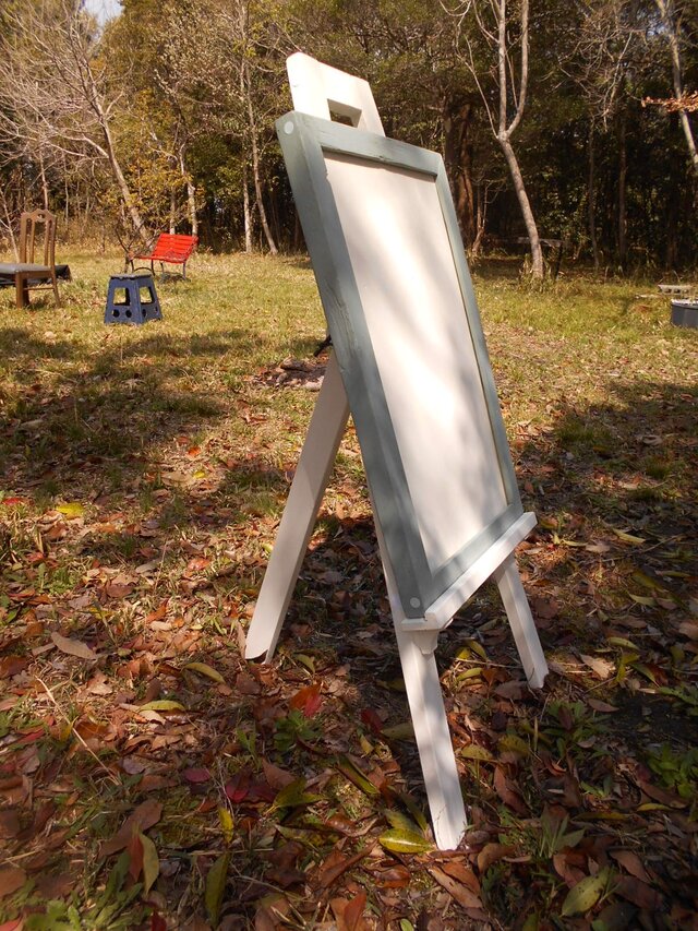 　お好きなサイズ、お好みの色で、自分で絵・文字を書き込み看板を作りませんか　（本体：受注生産品）