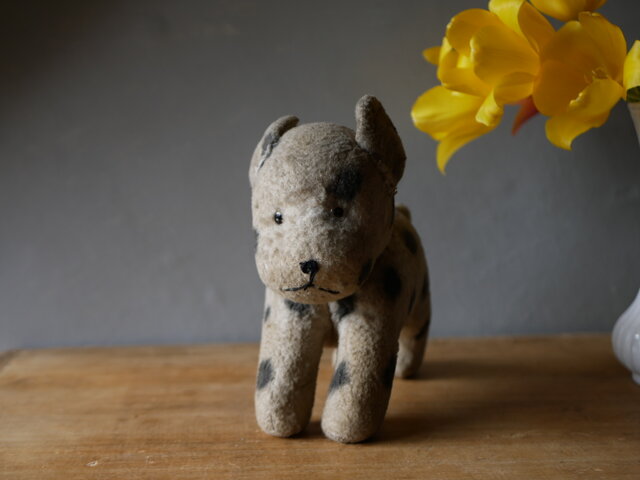 【再お値下げ】アンティーク　犬のぬいぐるみ ヴィンテージぬいぐるみ 犬 - ANTIQUE LEAVES