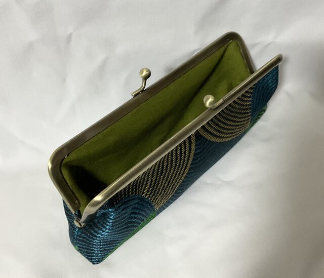 SAFECO　フランス生地　ジャガード　がま口お財布バッグ SAFECO フランス生地 ジャガード がま口お財布バッグ | iichi