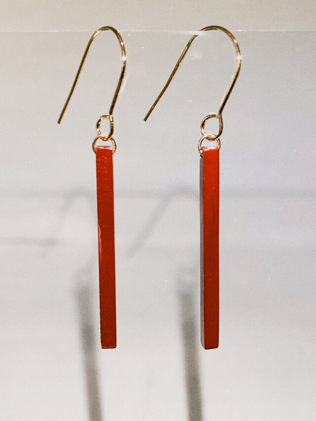 【緋銅】ロッドピアス