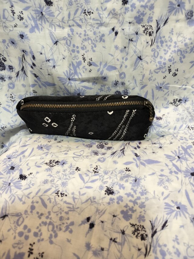 正絹・絞り・メガネケース