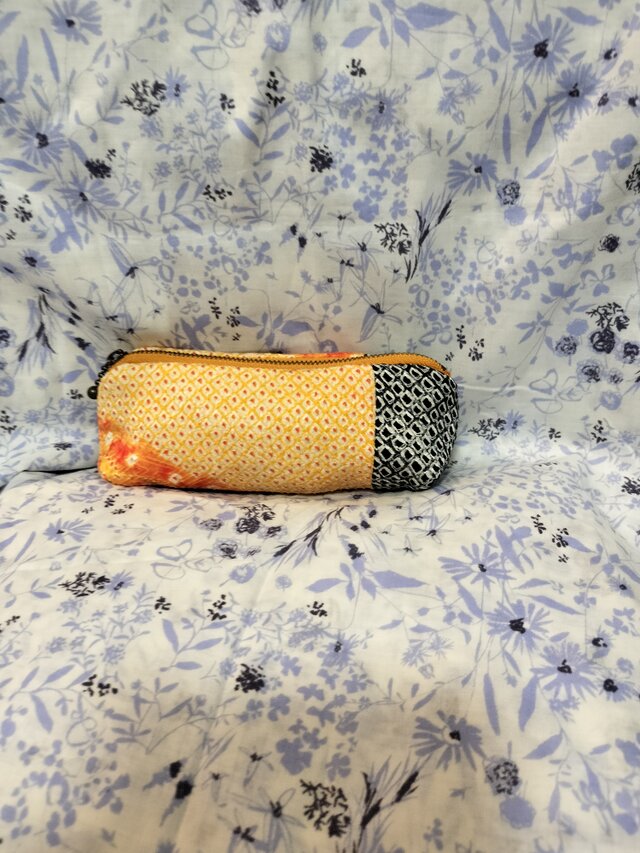 正絹・絞り・メガネケース