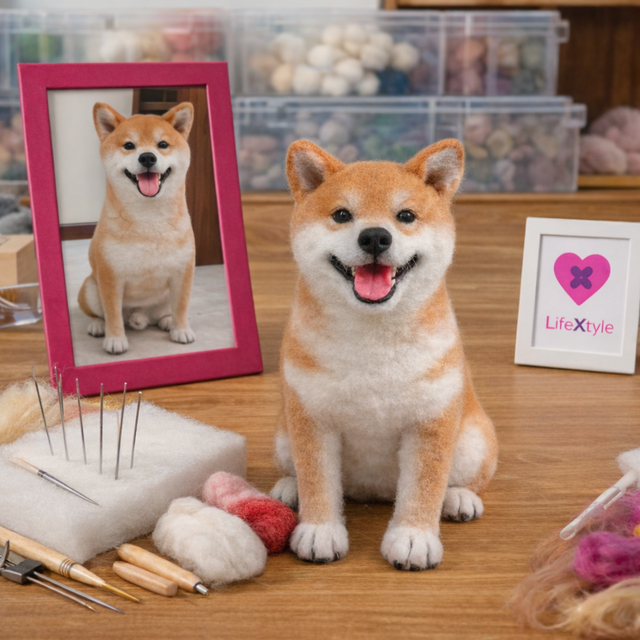 ビションフリーゼ 羊毛フェルト｜写真から作る 愛犬ドール | iichi