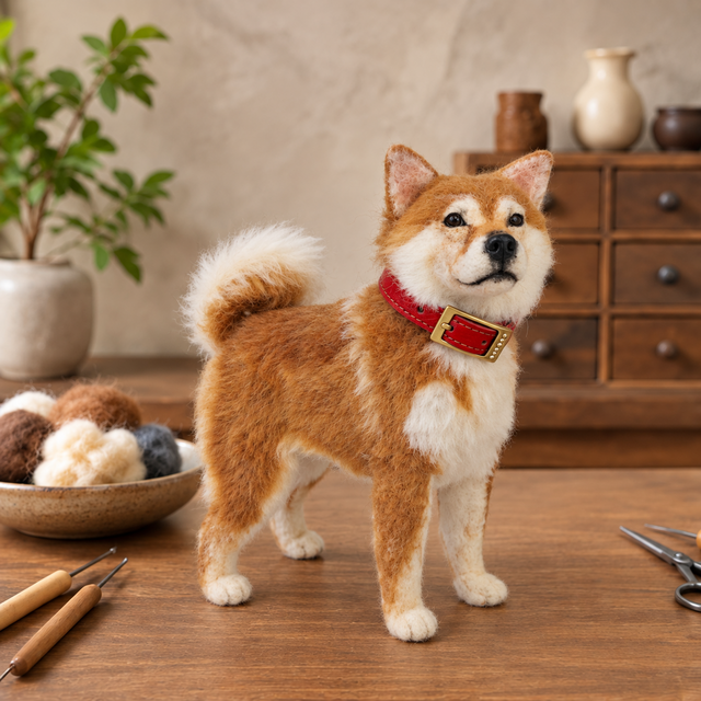 ビションフリーゼ 羊毛フェルト｜写真から作る 愛犬ドール | iichi