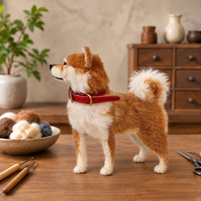ビションフリーゼ 羊毛フェルト｜写真から作る 愛犬ドール | iichi