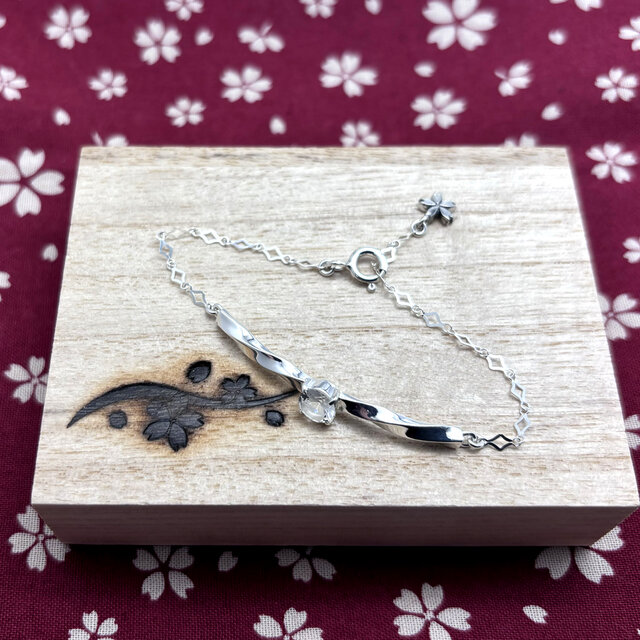 白氷翡翠セット リング＆ブレスレット 天然A貨 シルバー925 白氷翡翠セット リング＆ブレスレット 天然A貨 シルバー925