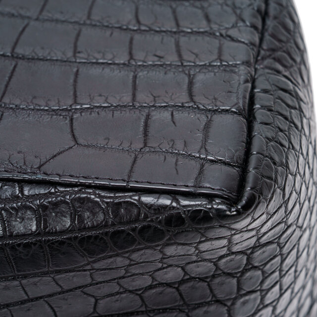 クロコダイル トートバッグ 高級 大容量 A4収納可 バッグ 本革 一点物