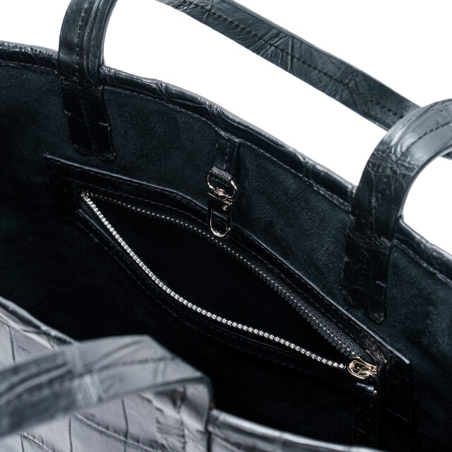 クロコダイル トートバッグ 高級 大容量 A4収納可 バッグ 本革 一点物