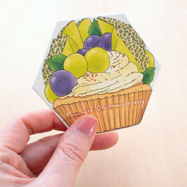 148】ラバースタンプ ケーキ屋さん