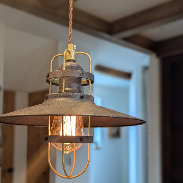 インダストリアルヴィンテージペンダントライト【受注生産