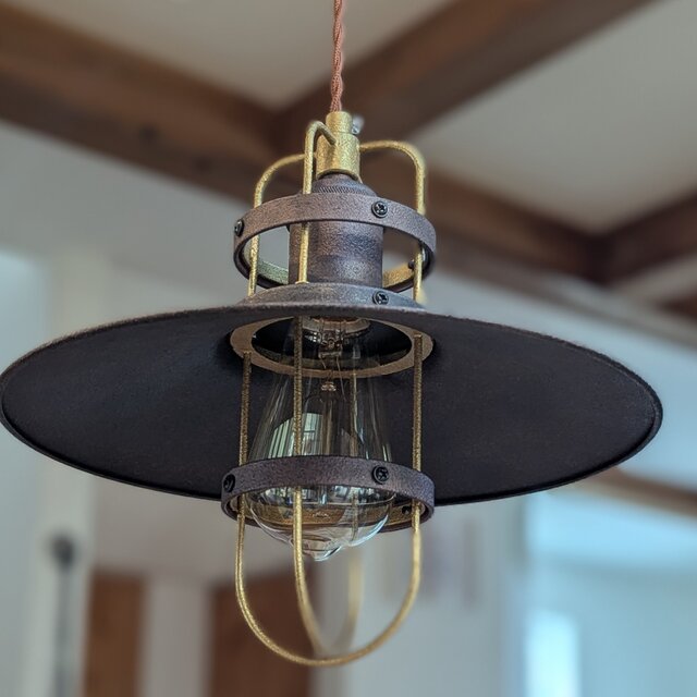 インダストリアルヴィンテージペンダントライト【受注生産