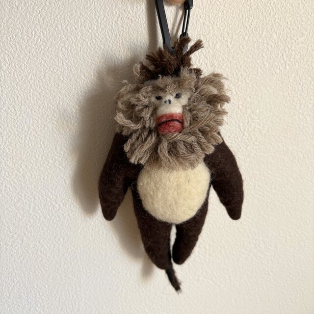 ウンナンシシバナザルのキーホルダー