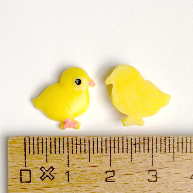 アメリカ Dress it Upデコパーツ ひよこ 7個 エンべリッシュメント 鳥