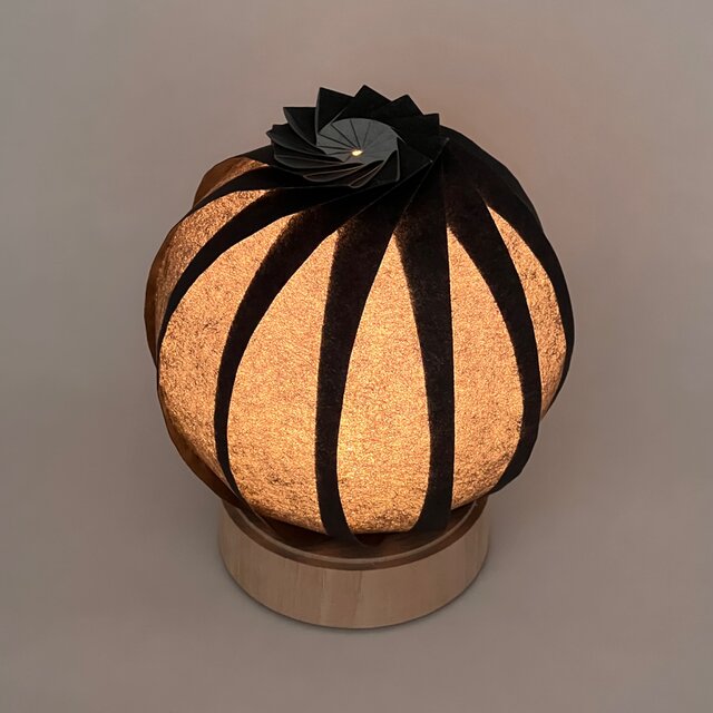 折灯り -満月- (墨)