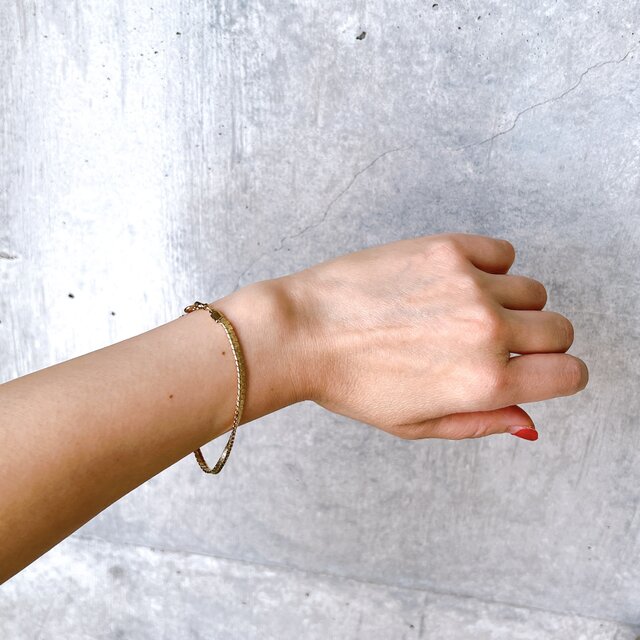 エイヴォン AVON ヴィンテージ ブレスレット BA70-【 AVON 】エイボン・ヴィンテージブレスレット 1980s Gold Tone