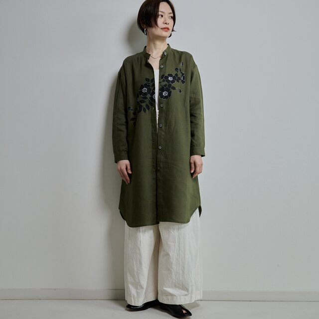 【爆買い！】 野ばら リネンチュニックシャツ | 日々の暮らしを心地よく iichi その他