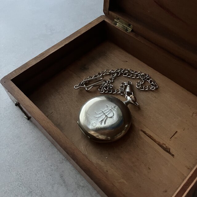 003 アンティーク「OMEGA 懐中時計」（1908年・スイス製