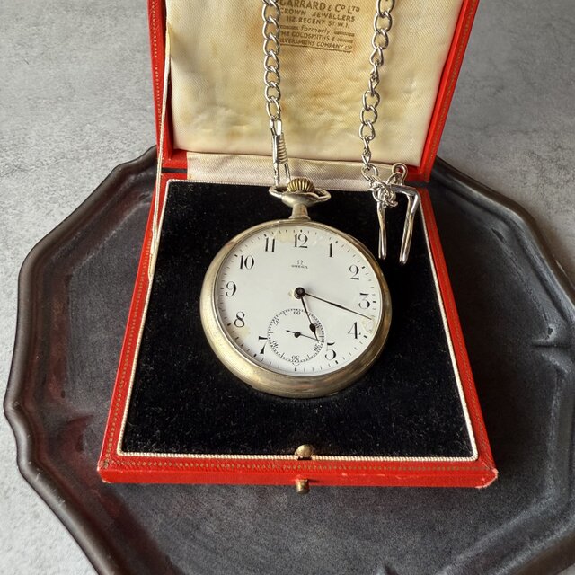 003 アンティーク「OMEGA 懐中時計」（1908年・スイス製