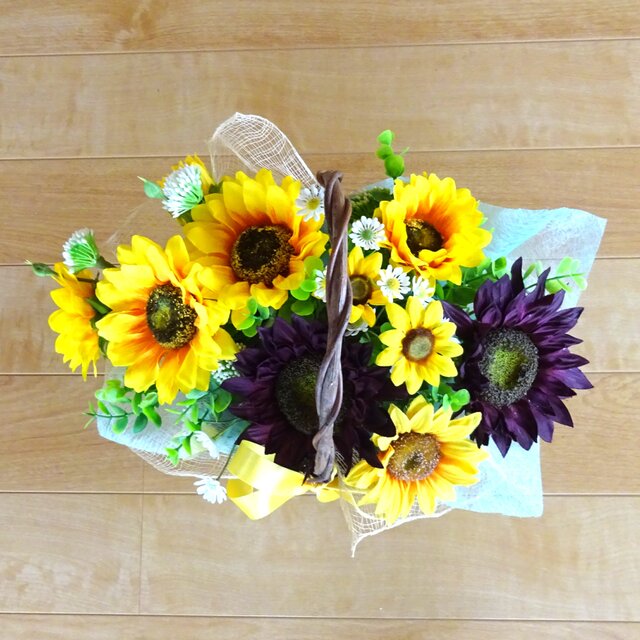 グリコ おまけ〈お花 花籠セット〉リボン 【公式通販】