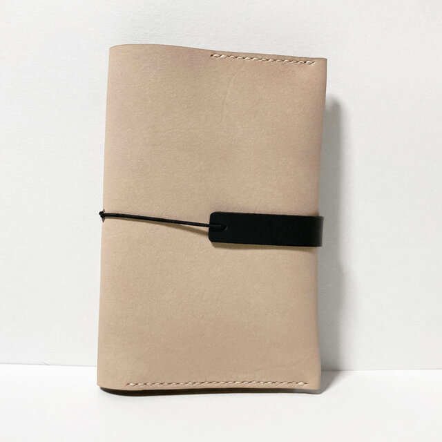 牛革のオーガナイザー（ナチュラル×ブラック）