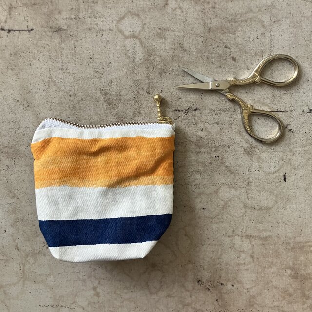 マリンカラーのちょこっとポーチ(181)