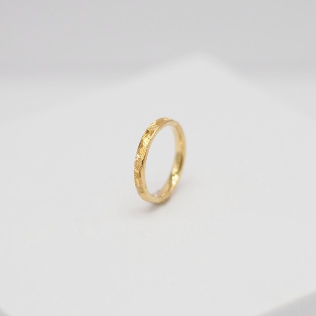 saffron ring -K10YG-