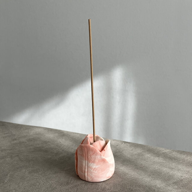 チューリップのお香立て